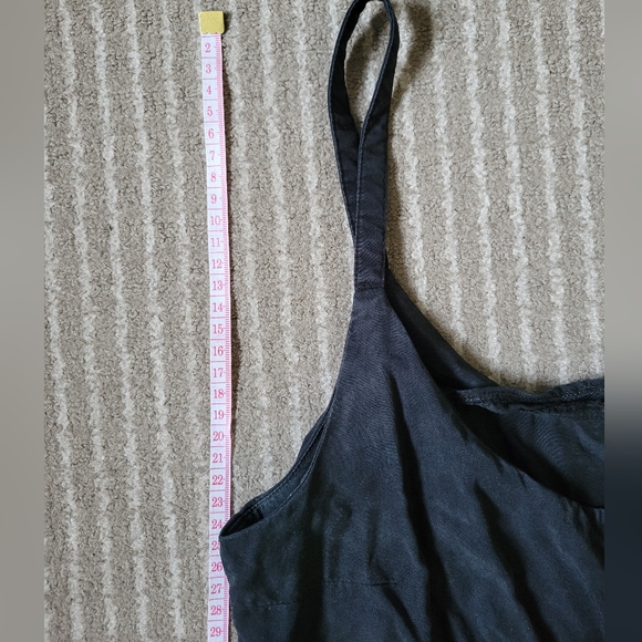 Black, Tentree Midi Dress With Buttons, Size Small - Picture 7 of 7